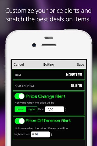 Market Monitor for Ratz Instagib 2.0 screenshot 3