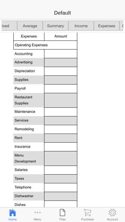 Restaurant Budget screenshot-4
