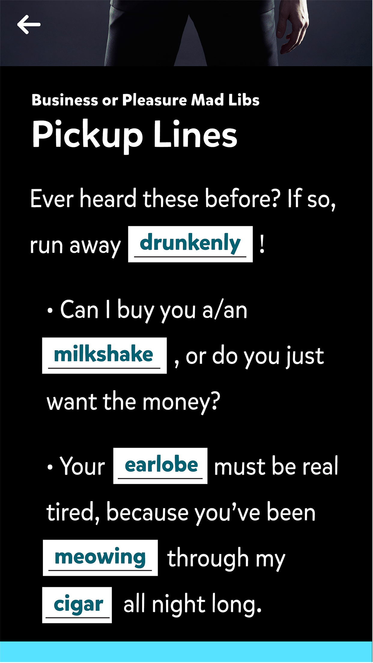 Adult Mad Libs