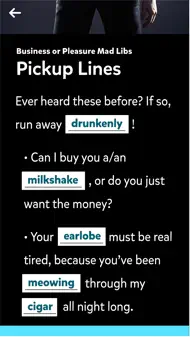 Adult Mad Libs iphone bilder 3