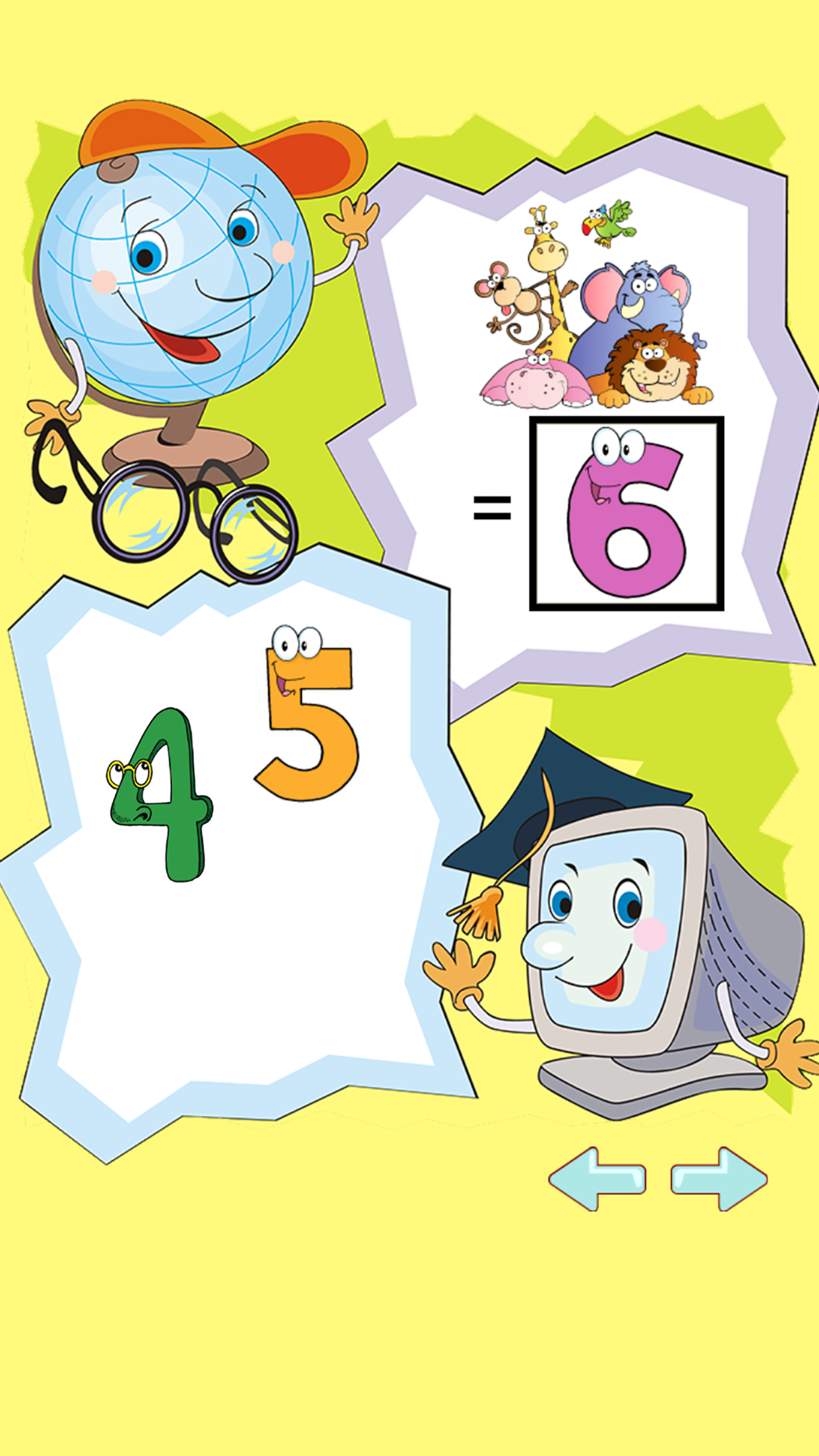 Counting Numbers 1-10 : Math Activities for Preschoolers & Kindergarten screenshot 3