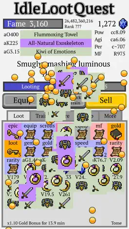 Game screenshot Idle Loot Quest apk