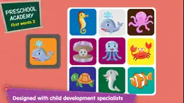 Game screenshot First Words 2 -  English : Preschool Academy educational matching game for Pre-k and kindergarten children hack