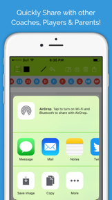 Soccer Blueprint Lite - Clipboard Drawing Tool for Coaches screenshot