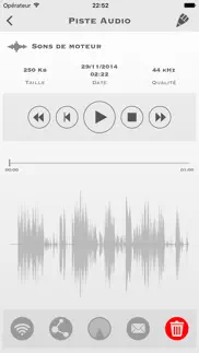 my rec - enregistreur audio iPhone Captures Décran 1