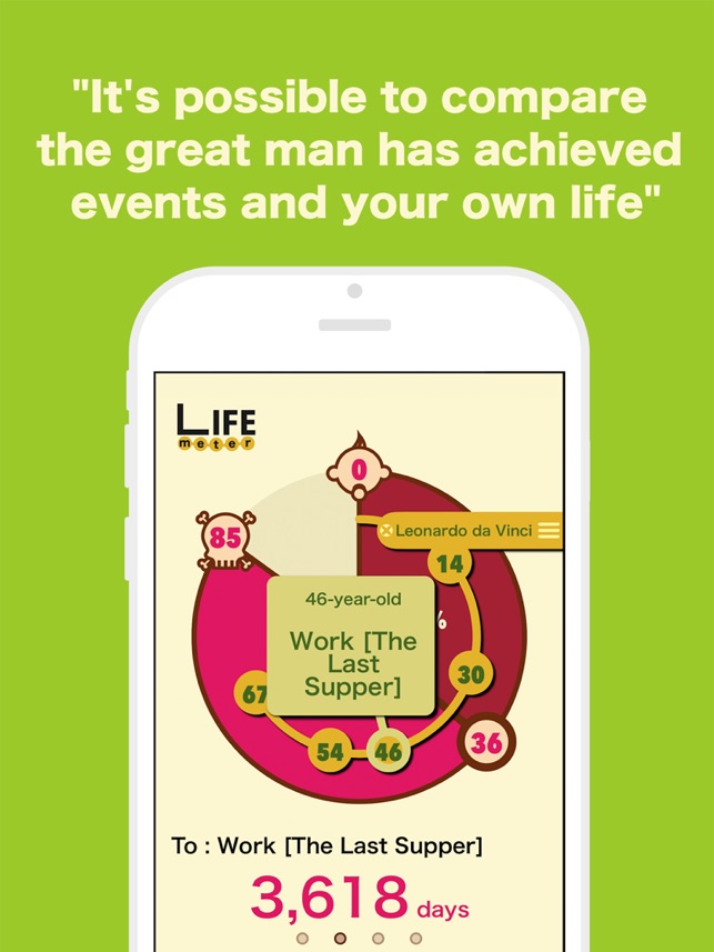 LIFE meter - Let's take a look at the rest of your life! on the App Store