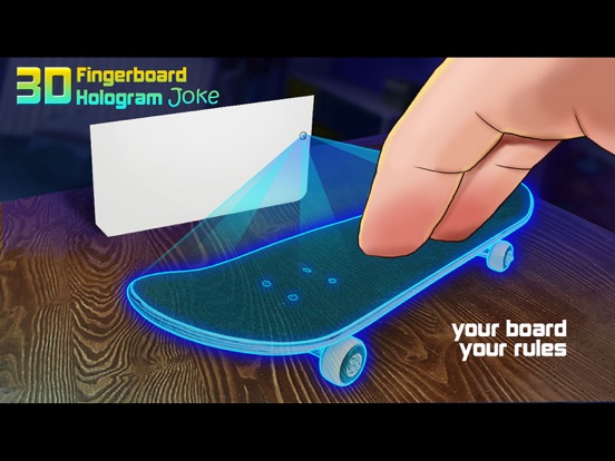 Screenshot #4 pour Fingerboard 3D Hologram Joke