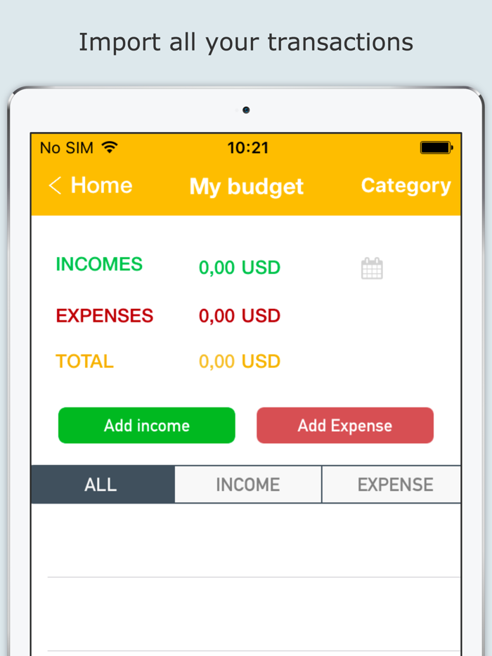 Money Control - My Budget book - Income and Expense Tracker »
