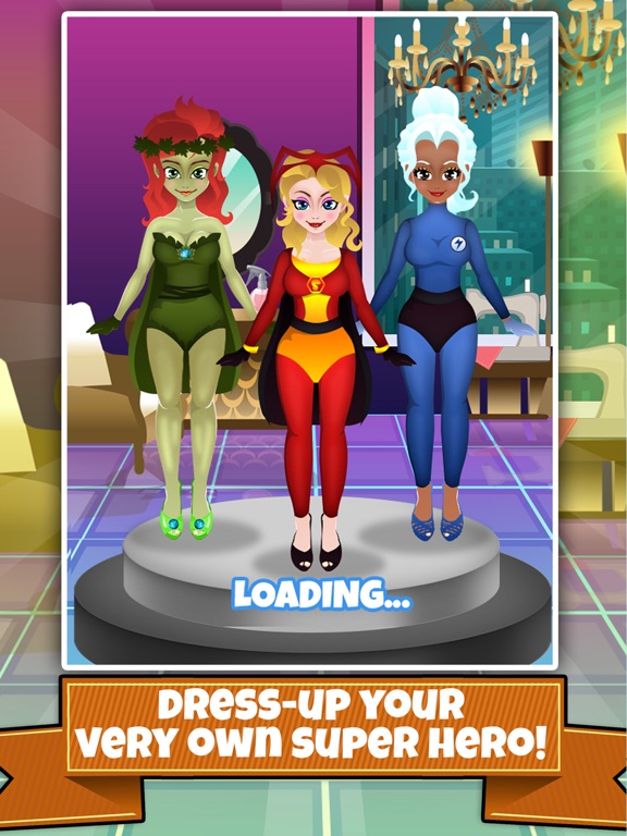 Screenshot #4 pour Superhero Girl Wedding Salon - fashion makeup dress up & nail makeover games for kids!
