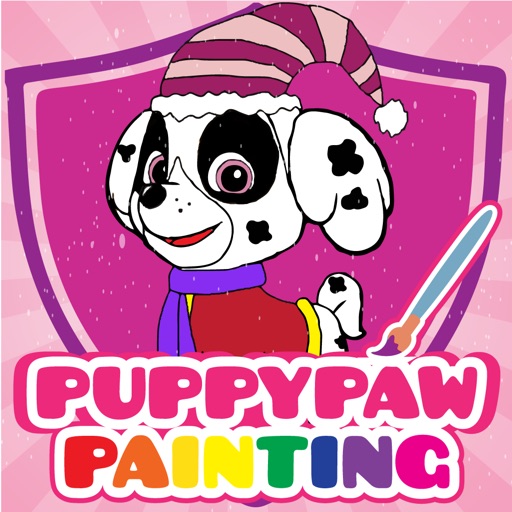 Puppy Paw Day Coloring Pages pup patrol Edition icon