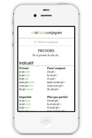 French Conjugation. screenshot 4