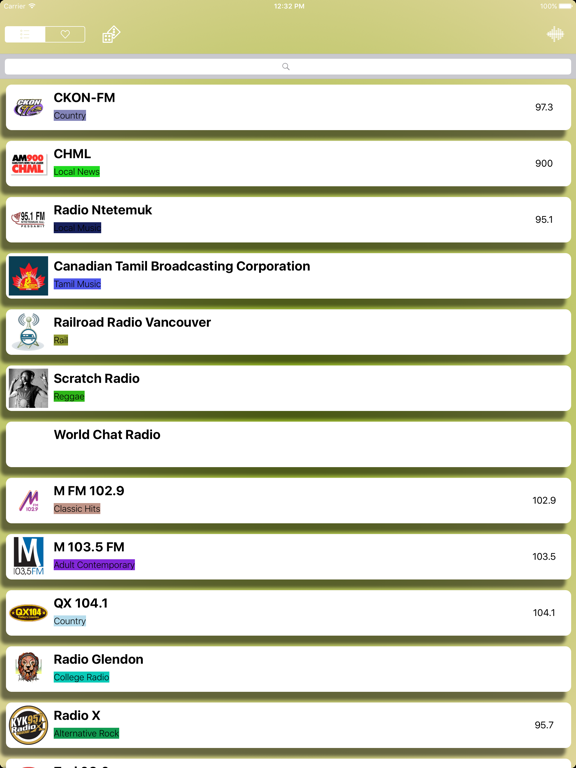 Screenshot #6 pour Radio - Canada Radio - Stream Live Radio