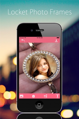 Locket Photo Frames Editor screenshot 4