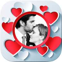 Cinta frame editor - romantis gambar untuk bingkai gambar-gambar cantik Anda di hari Valentine