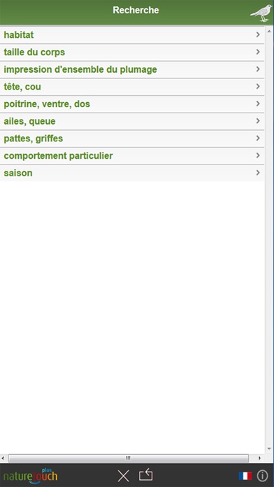Screenshot #1 pour Identifier 500 oiseaux, naturetouch