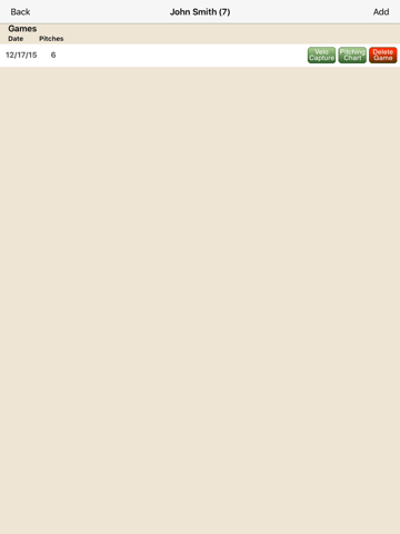 Screenshot #6 pour Pitch Count & Chart