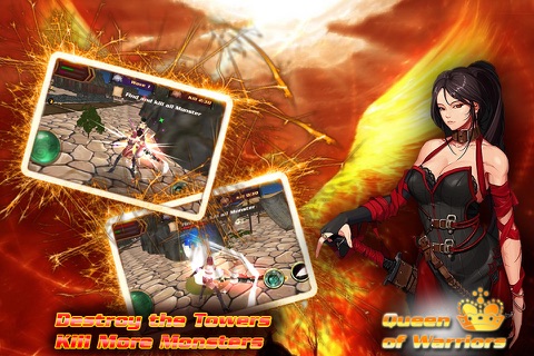 Queen Of Warriors: Heroes 3D RPG screenshot 2