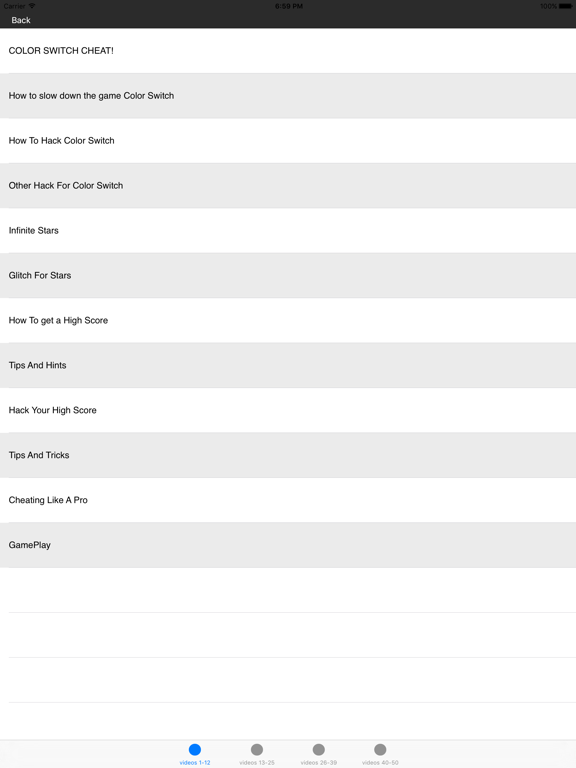 Screenshot #5 pour Cheats Pour Color Switch