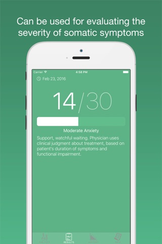 PHQ-15 Somatic Symptom Severity Scale screenshot 3