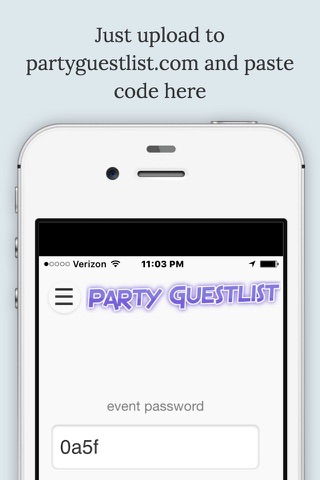 Party Guestlist screenshot 4