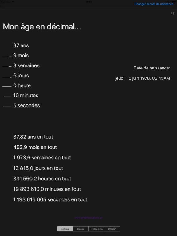 Screenshot #6 pour Quel est mon âge?