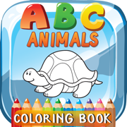 ABC Animals Coloring Book: Free For Toddler And Kids!