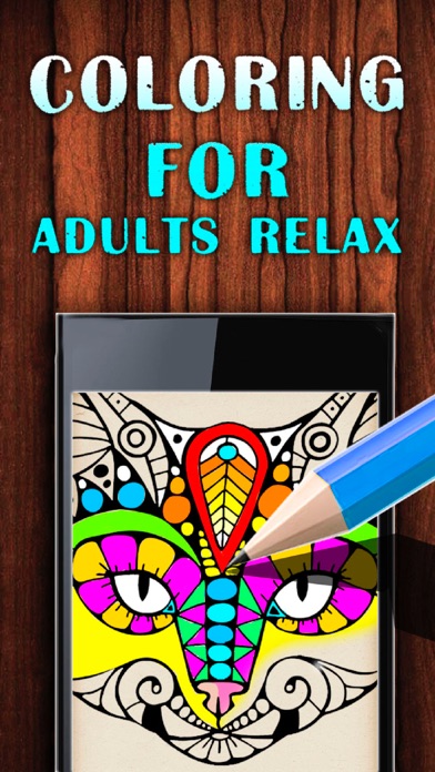 Screenshot #2 pour Coloring For Adults Relax