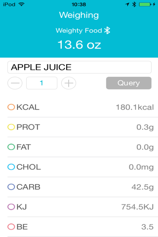 Health Kitchen Scale screenshot 3