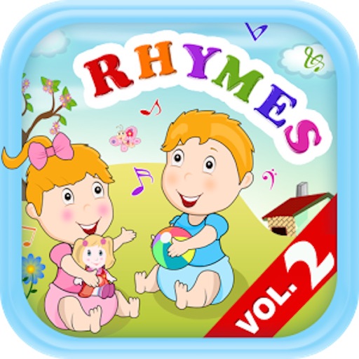 Baby Nursery Rhymes Vol 2-Kids interactive, playful Song Collection iOS App