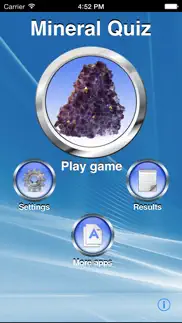 mineral quiz iphone screenshot 1
