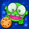 Monster Orbit: Cute bounce baby collecting cookies