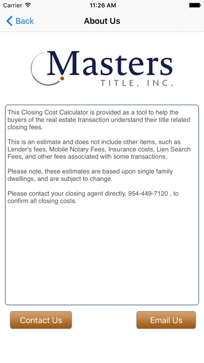 Masters Title of North Florida