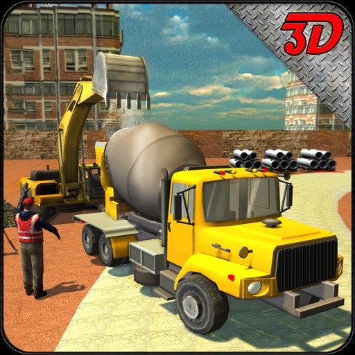 City Construction Road Builder Simulator 3D - Heavy Duty Excavator Cranes Simulation