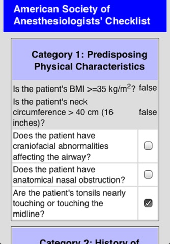 Obstructive Sleep Apnea Screener screenshot 2