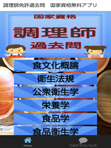 Screenshot #4 pour 調理師免許過去問