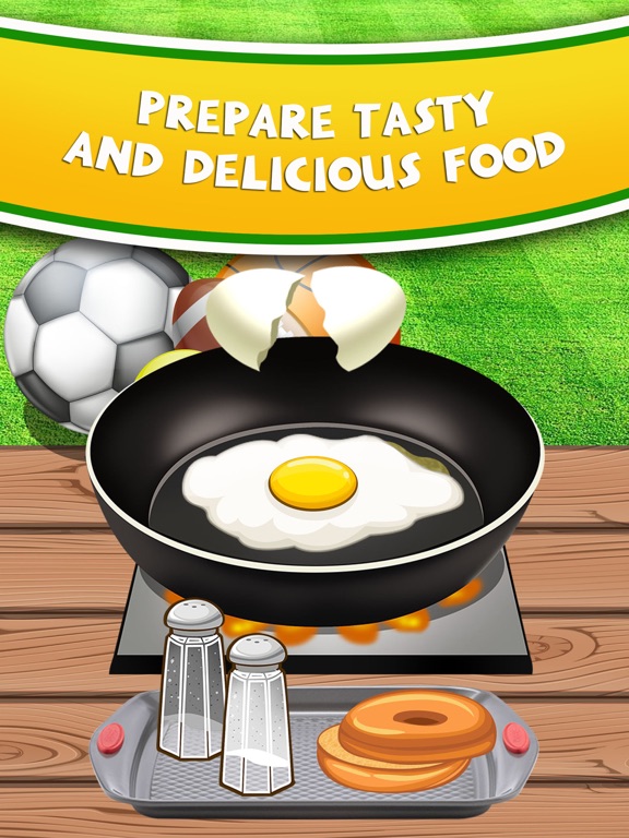 Screenshot #5 pour Sports Party Food Maker Salon - Fun Lunch Cooking & Candy Making Games for Kids!