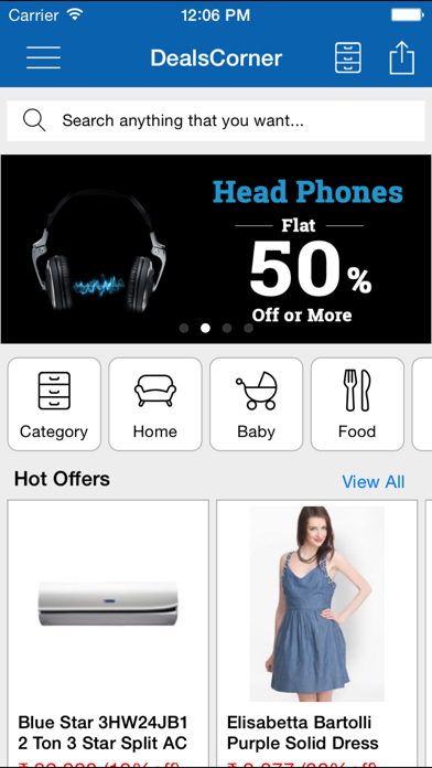 Screenshot #1 pour DealsCorner India
