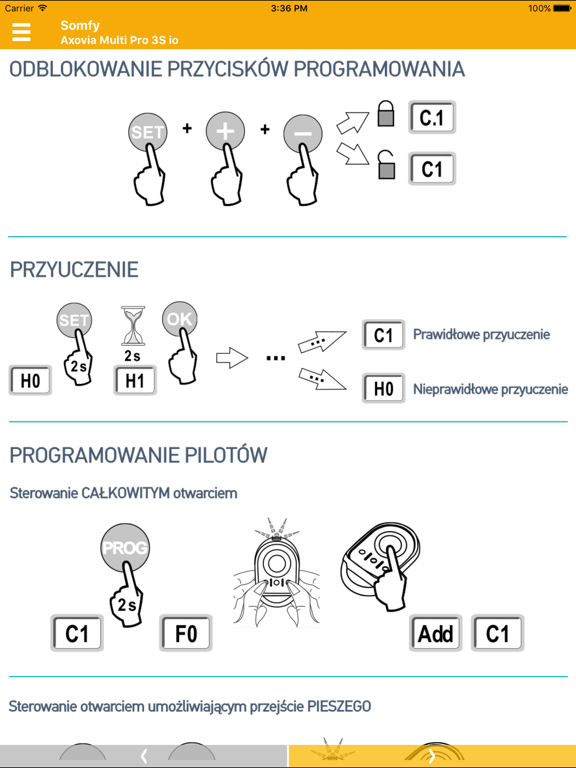 Screenshot #6 pour Somfy - poradnik instalatora