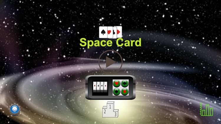 Space Card - Tour universe with playing