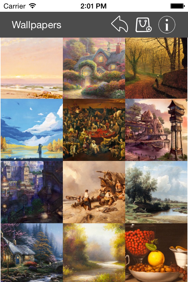 Wallpapers Collection Painting Edition screenshot 3