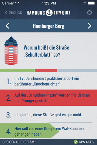 Hamburg City Quiz screenshot 2