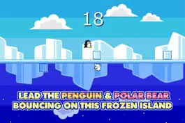 Game screenshot Happy Penguin & Crazy Polar Bear - Freezing Ice Bounce Racing mod apk