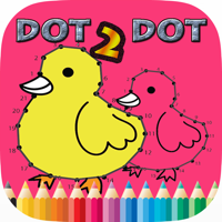 Dot Dot Coloring Book Learning Brain - Jeux gratuits pour les enfants