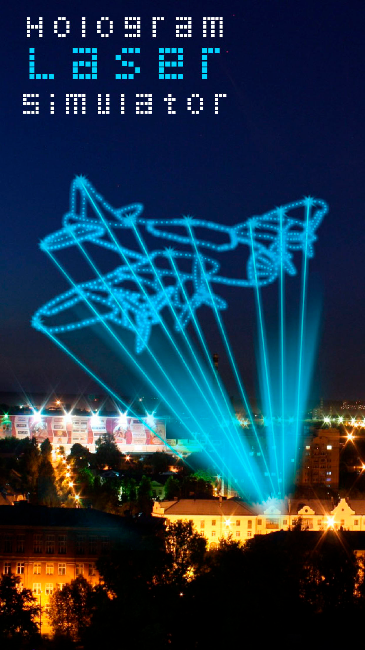 Hologram Laser Simulator