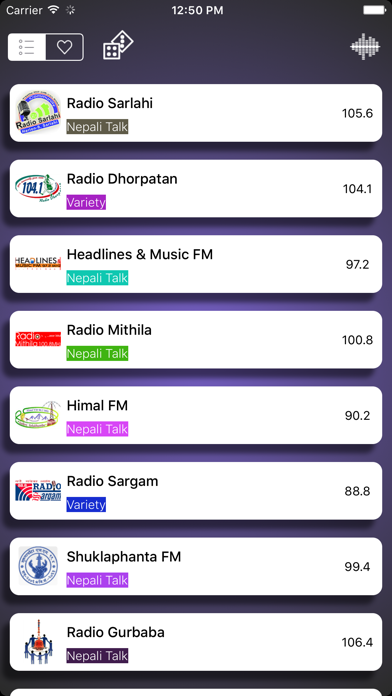 App screenshot