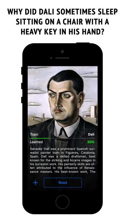 Dali - interactive biography