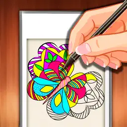 Coloring For Kids Relax app icon
