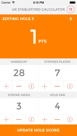 Game screenshot UK Stableford Calculator hack