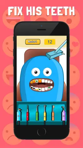 Game screenshot Dentist Office Game Monstii- for Kids apk
