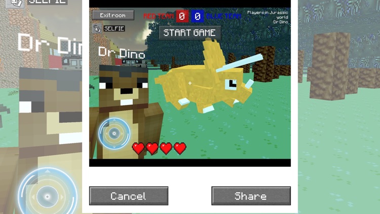 Jurassic Craft Dino Hunter - Tuvok Multiplayer With Mine Mini Skins for MC Pocket Remastered Edition